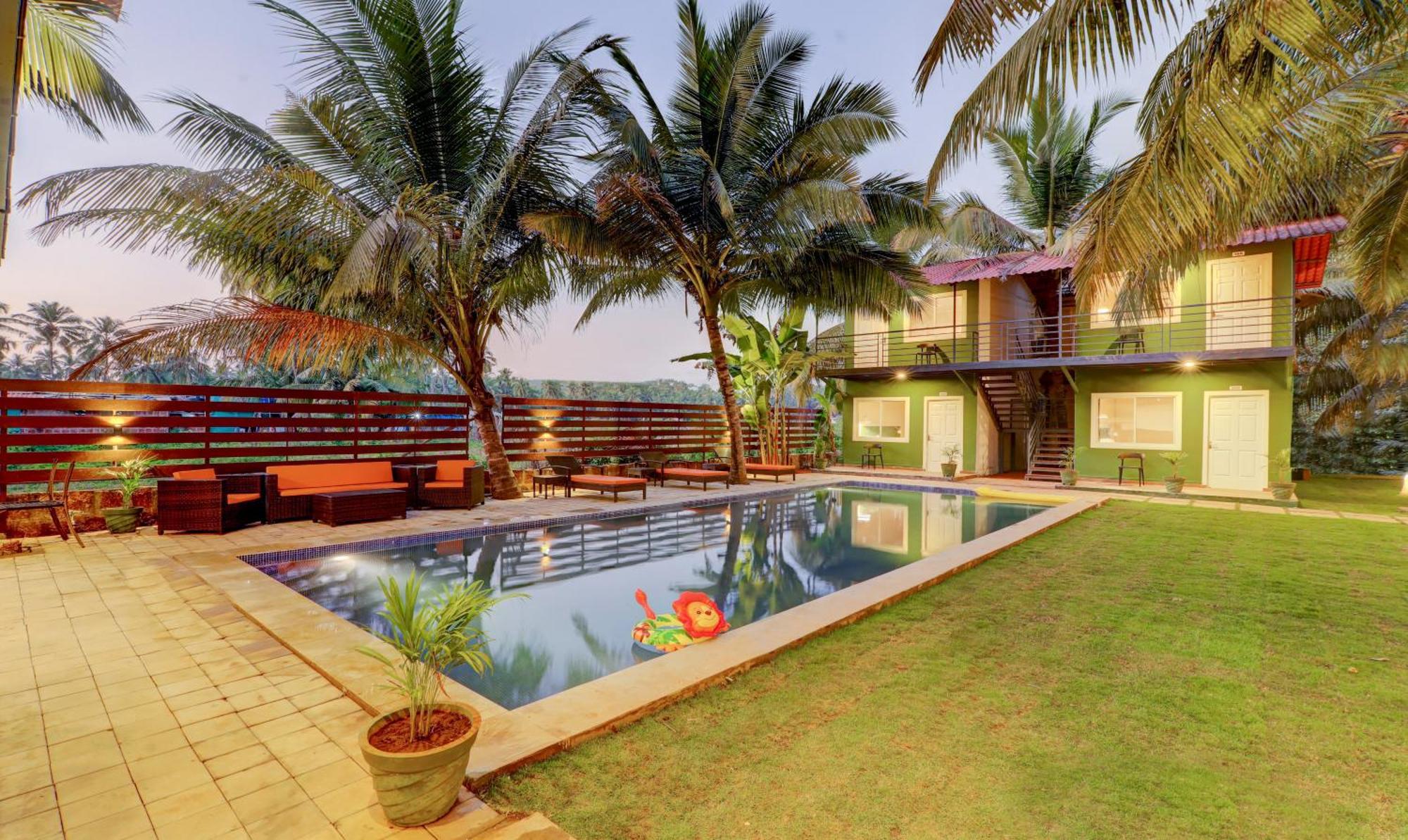 Treebo Morjim Banyan Resort Exterior foto