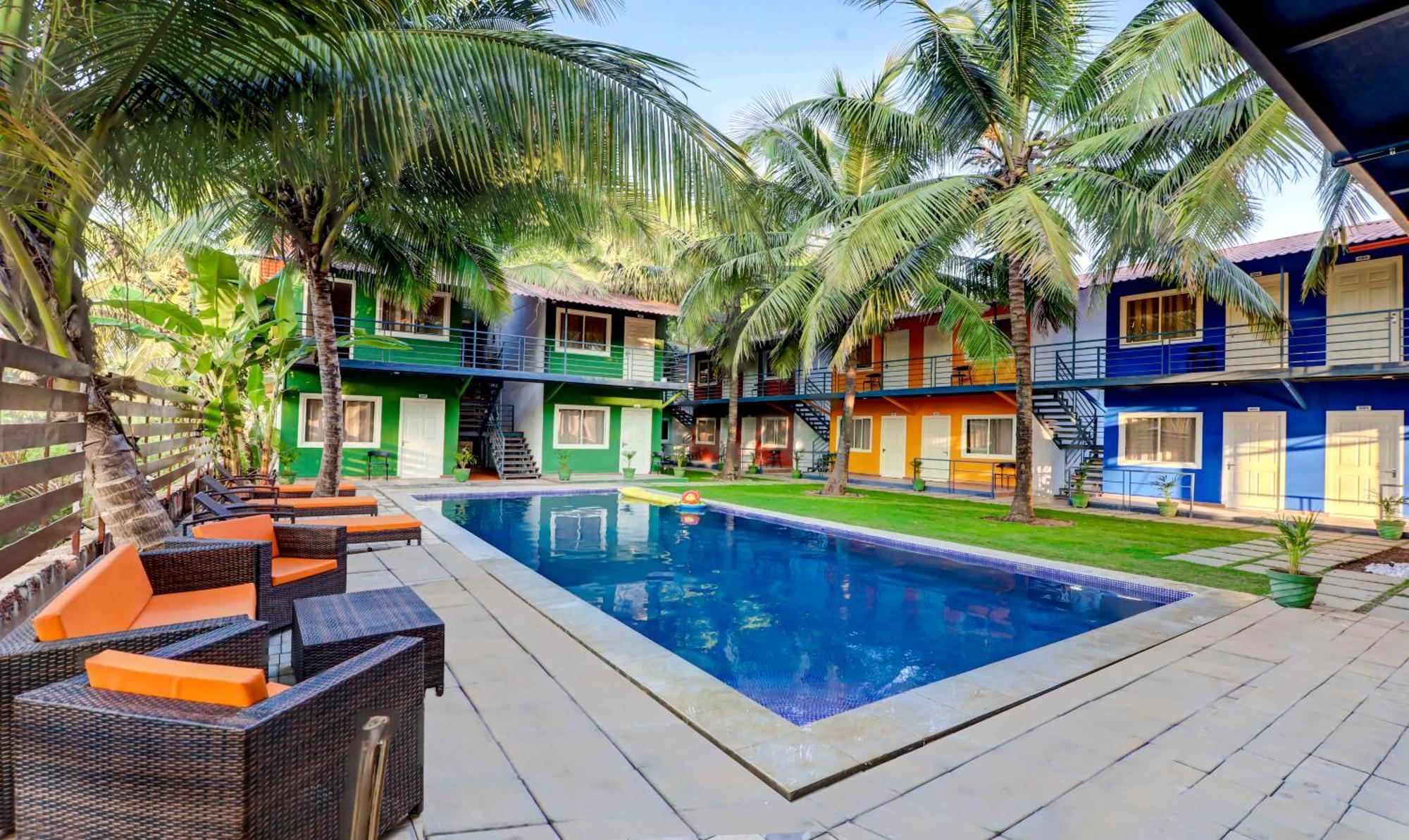 Treebo Morjim Banyan Resort Exterior foto